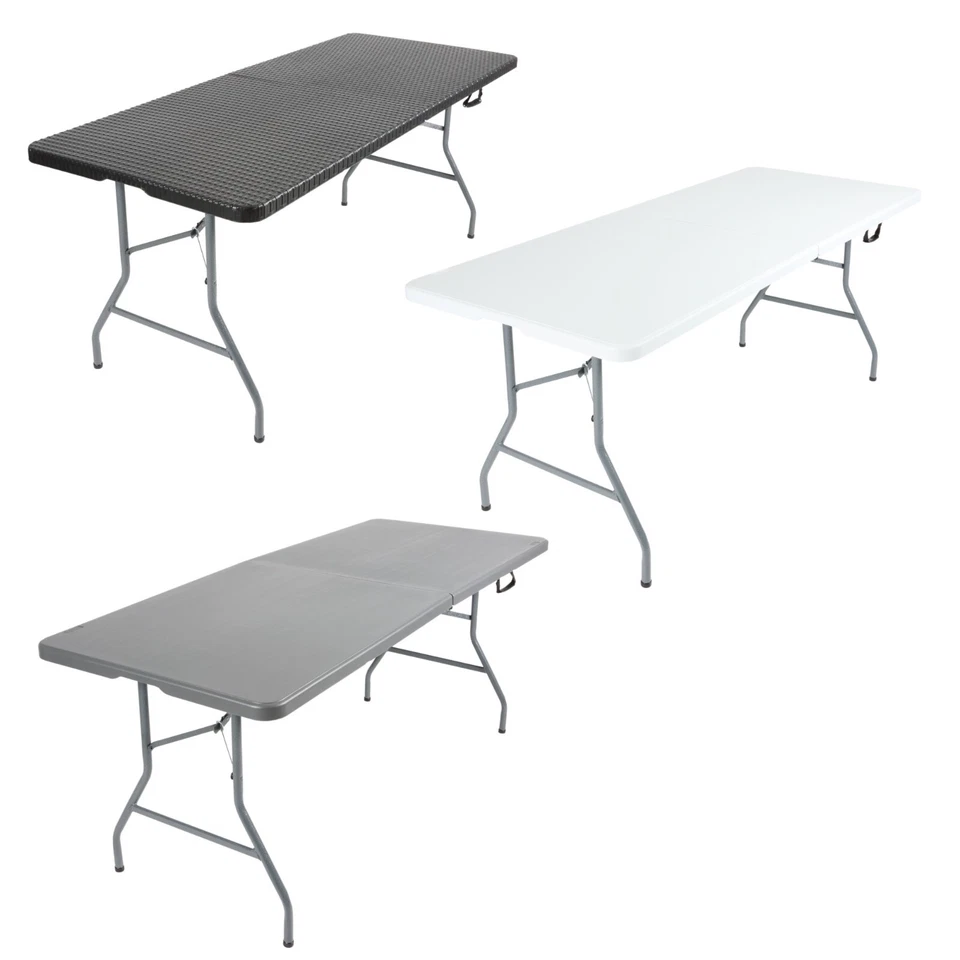 AREBOS Klapptisch Buffettisch Gartentisch Esstisch Campingtisch klappbar 182 cm - Bild 1 von 1