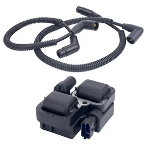 Ignition Coil & Spark Plug Wire For For Can Am Outlander 500 570 650 800 1000 - Picture 1 of 6