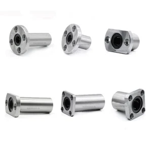 Linearlager mit Rund/Quadratisch/Ellipse Flansch LMF/LMK/LMH für 6-40mm Welle - Picture 1 of 12