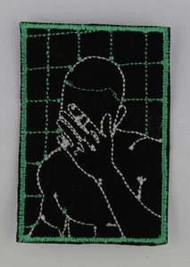 Iron on Patch - Frank Ocean Grid Embroidered Hip Hop Rap - Picture 1 of 4
