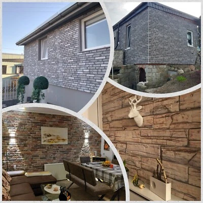 Wandpaneele aus Styropor in Steinoptik - Wandverkleidung Wandvertäfelung Paneel - Bild 1 von 2