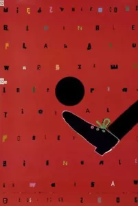 20 Miedzynarodowe Biennale Plakatu Warszawa . Majewski Lech . plakat wystawowy . - Zdjęcie 1 z 1