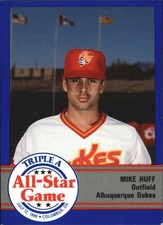 1989 Triple A All-Stars ProCards #AAA48 Mike Huff