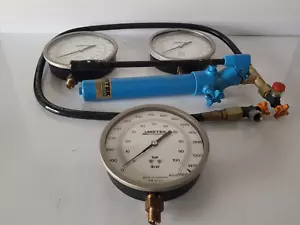 AMETEK JOFRA INSTRUMENT PRESSURE GAUGE KIT PSC 10.60.100 BAR - Picture 1 of 10