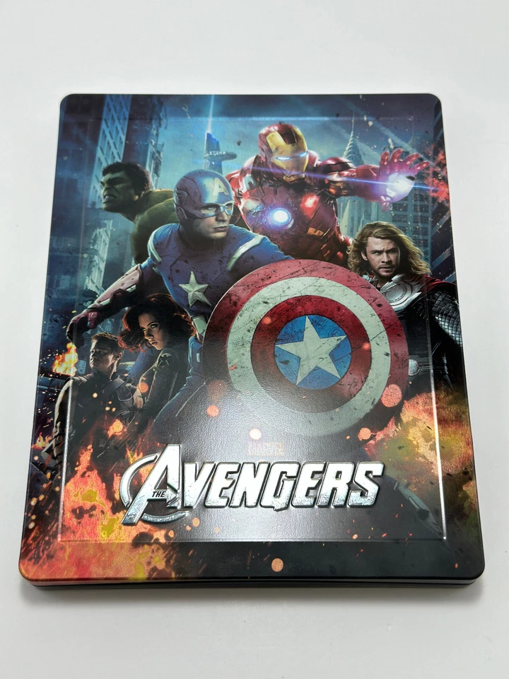 NOVAMEDIA Exclusive THE AVENGERS Lenticular 3D + Blu-ray Embossed Steelbook READ - Image 1 of 4