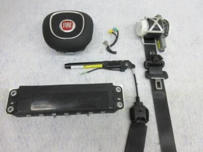 FIAT 500L 500 L TREKKING 2014-2015-2016-2017 BLACK AIRBAG LEFT SEAT BELT LH KNEE - Image 1 of 4