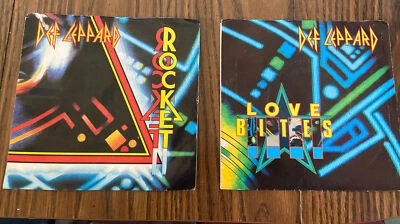 Def Leppard, Rocket/Women(Live)and Love Bites Billy Got A Gun (LIVE) used￼ - Image 1 of 4