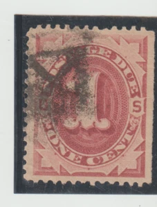 US Scott#J22 VF-XF 1891s 1c Postage Due with X in a Box SON Cancelation - Picture 1 of 1