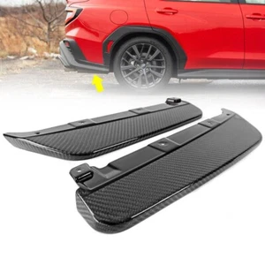Carbon Fit For Subaru WRX STI 5th Side Rear Bumper Lip Splitter Spoiler 2025 - Picture 1 of 13