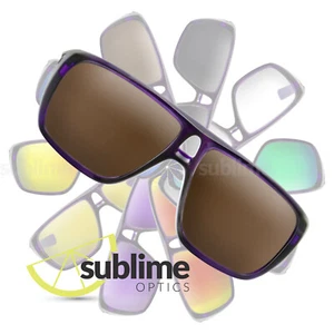 POLARIZED Dark Brown Replacement Lenses For Oakley Dispatch 1 ~ Bronze OO9090 - Bild 1 von 5