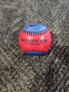 Genuine BACKYARD GEM NIKE Baseball NBG 9 in 5oz Safety Training Baseball Blue - Picture 1 of 5