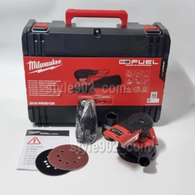 Original Milwaukee M18 FROS125 125mm 5" Sander Tool Only With Box  - FedEX - Image 1 of 4