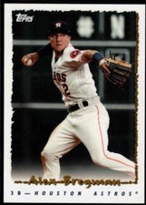 Alex Bregman 2018 Topps Throwback Thursday 1995 Topps Baseball Design #214 Astro