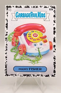 2024 Topps Garbage Pail Kids: Kids at Play Black Parallel #82B Phony Fisher - Picture 1 of 2