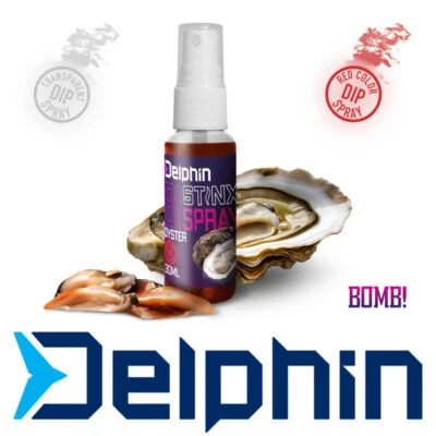 30ml DELPHIN STINX DIP-KÖDER-SPRAY, LOCKSTOFF, MIT AUSTERN AROMA, FORELLE ZANDER - Bild 1 von 3