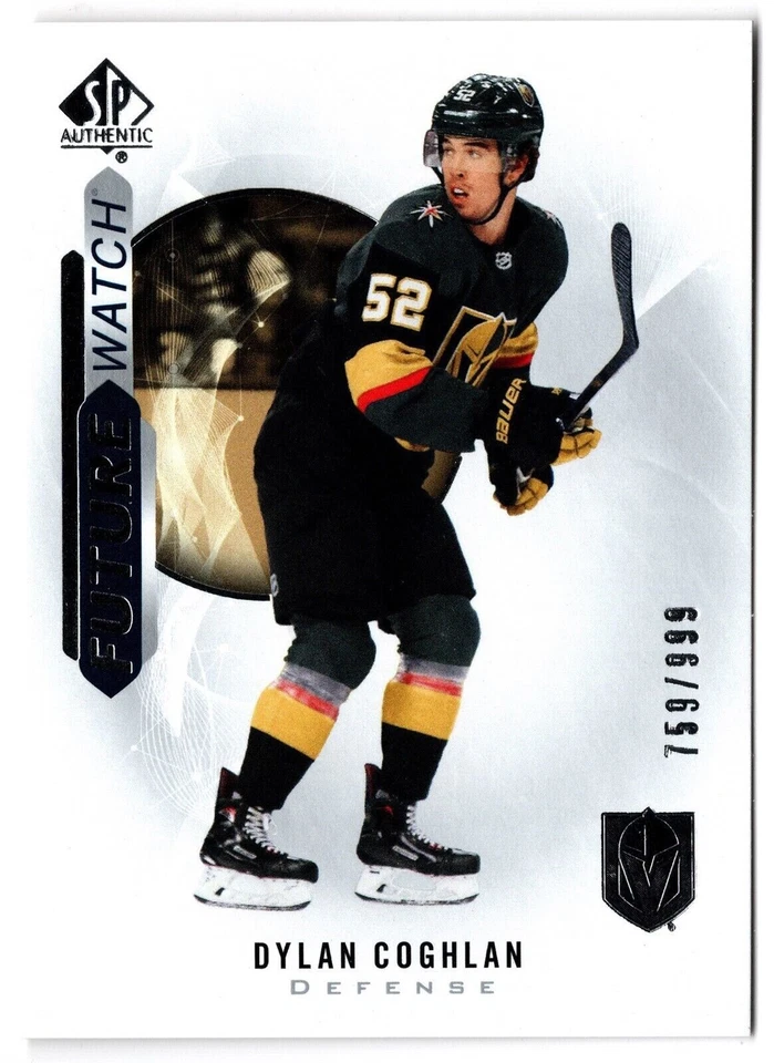 2020-21 Upper Deck SP Authentic Future Watch DYLAN COGHLAN 159 #759/999 Vegas RC - Image 1 of 1