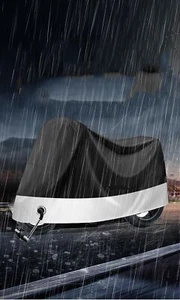 265x105x125cm Motorcycle Cover Waterproof Rain Hood for Scooter Motorcycle Boat - Picture 1 of 4
