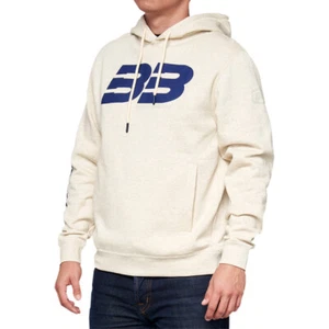 100% Brad Binder 33 Pullover Welt Pocket Hoodie - Oatmeal | Large - Picture 1 of 2