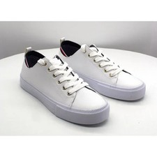tommy hilfiger white sneakers for women