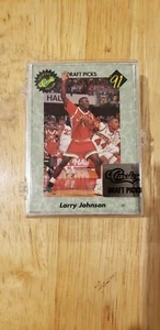 1991 CLASSIC DRAFT PICKS BASKETBALL LARRY JOHNSON FACTORY SEALED SET NUMBERED - Picture 1 of 2