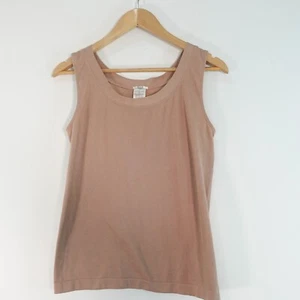 Wolford Top Small Beige Shapewear Tank Nude Base Layer Fit Stretch Cami Tan - Picture 1 of 10
