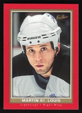 2005 Upper Deck Beehive #80 Martin St. Louis   Card TCCCX