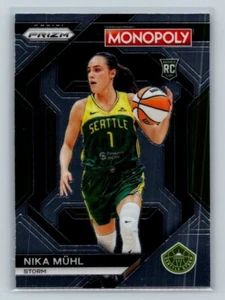 2024 Panini Prizm Monopoly WNBA Rookie Card RC #WNBA26 Nika Muhl Seattle Storm - Bild 1 von 2