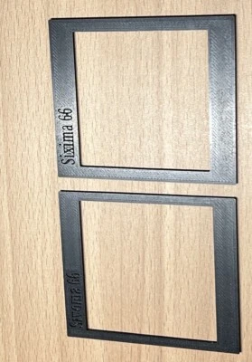 Replica Durst Sivopar 6X6 Film Format Masks -M670 / M707 / M605/M601 Enlargers - Immagine 1 di 4