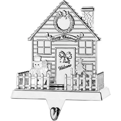 Soporte para Medias - Casa Navidad Medias Colgador para Abrigo - Brillante Invierno H... Foto 1 de 4