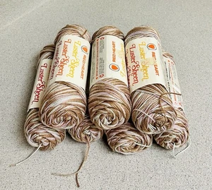 Skein Red Heart Luster Sheen Yarn 84 Misty 1086 6626 Acrylic Vintage Lot 7 - Picture 1 of 4