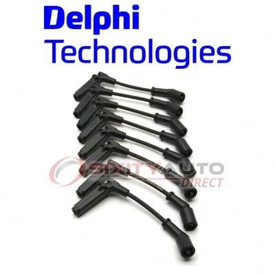 Delphi Spark Plug Wire Set for 2007-2008 Chevrolet Avalanche 5.3L 6.0L V8 ei Foto 1 de 4