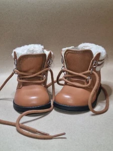 Clarks Childrens Brown Boots Size 4.5 - Picture 1 of 14