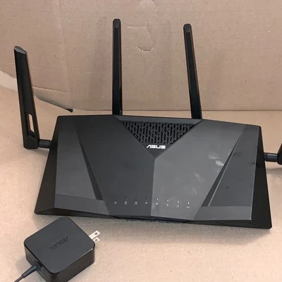 ASUS RT-AC3100 AC3100 Dual-Band Gigabit Gaming Router Wi-Fi - Image 1 of 2