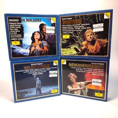 Richard Wagner James Levine Metropolitan Opera Orchestra Lot 4 CD Sets  Foto 1 de 4