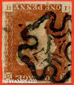 sg. 8wi. B1 (1)c. BS10. " IH ". 1d Rotbraun. Teller 21. INVERTED WATERMAR B74821 - Bild 1 von 1
