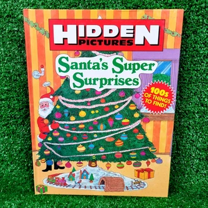 SANTA'S SUPER SURPRISE HIDDEN PICTURES Buch Hardcover von Anthony Tallarico 1992 - Bild 1 von 5