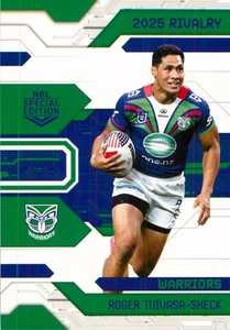 2025 New Zealand Warriors NRL Special Edition Rivalry Card - Roger Tuivasa-Sheck - Bild 1 von 3