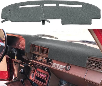 Dash Cover Mat Custom Fit for 1984-1988 Toyota 4Runner Pickup Dark Gray Foto 1 de 4