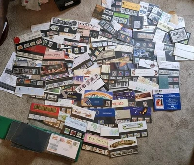 First Day Covers x118  stamp collection 1970s-1990s Vintage - Image 1 of 4