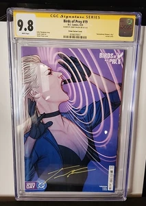 Birds of Prey #19 2025 DC Comics signiert Jenny Frison Variante CGC BEWERTET MIT 9,8 WOW! - Bild 1 von 10