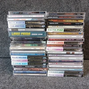 JOB LOT CD'S 40 x Mixed Genre Sealed CD's and Boxsets ALL Pictured - Picture 1 of 10