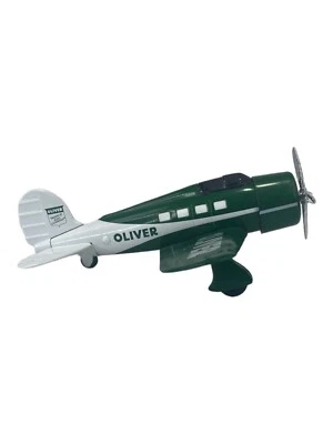 Liberty Classics Lockheed Orion Airplane Model Plane Oliver Green and White - Image 1 of 4
