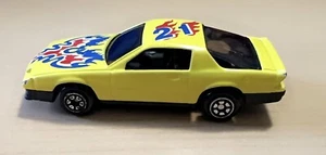 2Vintage 1980s DieCast Car YAT MING Yellow #21 CHEVY CAMARO No. 801 SL2 - Picture 1 of 3