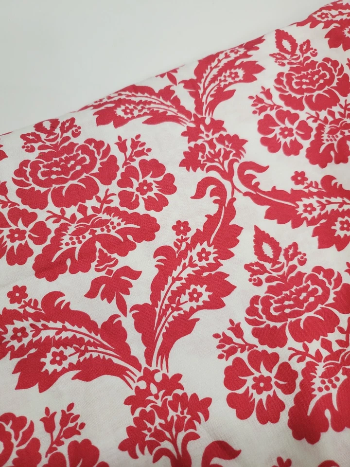 Tanya Whelan Fabric Grand Revival Delilah Pink Damask Shabby Chic Quilt ONE YARD - Image 1 of 1