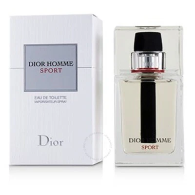  NWT Men's**DIOR Homme Sport Toilette Natural Spray 50 Ml. Full Size, For Men - Image 1 of 4