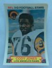 Nfl 1980 Stop N Go 3-D Football Stars Card-Cody Jones, Los Angeles Rams