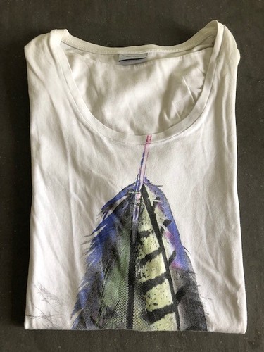 Marcelo Burlon original t shirt MM bianca tg M boy t shirt