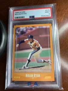 1988 Score #575 Nolan Ryan PSA 9 MINT - Picture 1 of 2