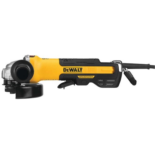 Amoladora angular interruptor de paleta sin escobillas DeWALT DWE43244N 1800W 5""/6"" sin bloqueo-