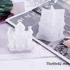 Silicone 3D Tower Mold Epoxy Resin Casting Mould Handmade Crystal Decor CraftsQC